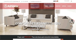 Desktop Screenshot of ceramicaalmeida.com.br